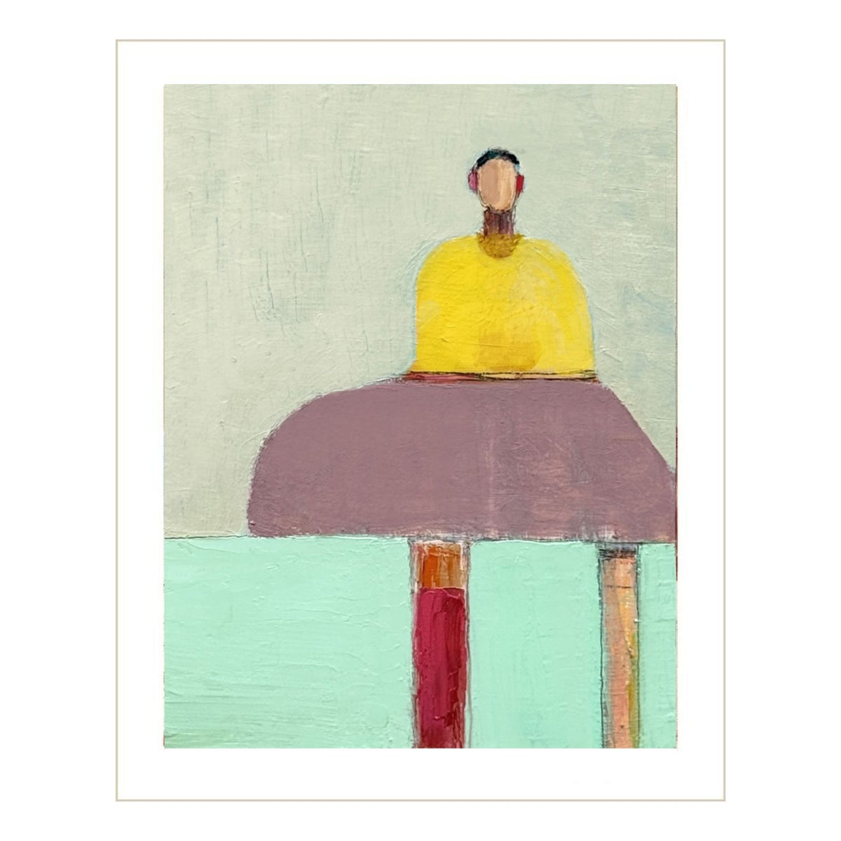 Small Figure #458, 10"x08" PRINT