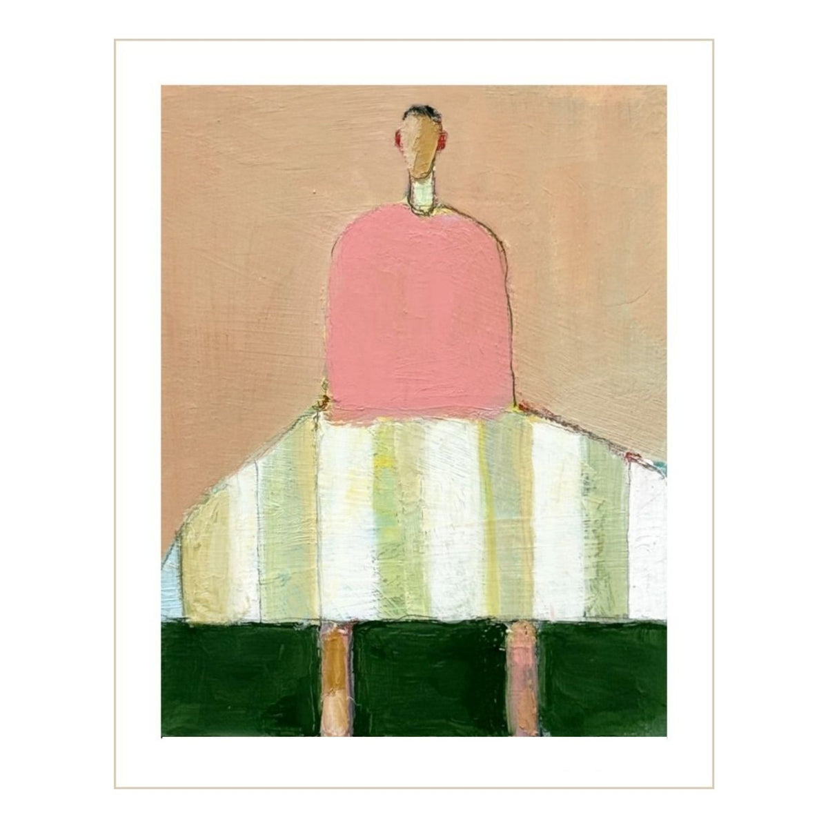 Small Figure #462, 10"x08" PRINT