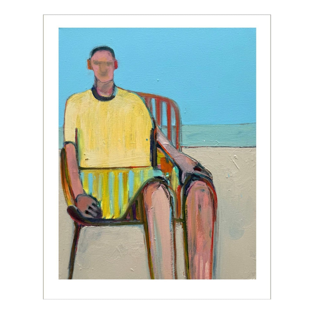 Seated Figure #23, 14"x11" PRINT