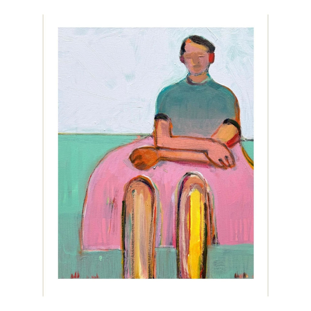 Seated Figure #20, 14"x11" PRINT