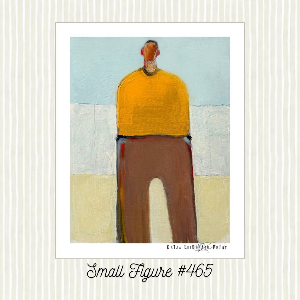 Small Figure #465, 14"x11" PRINT