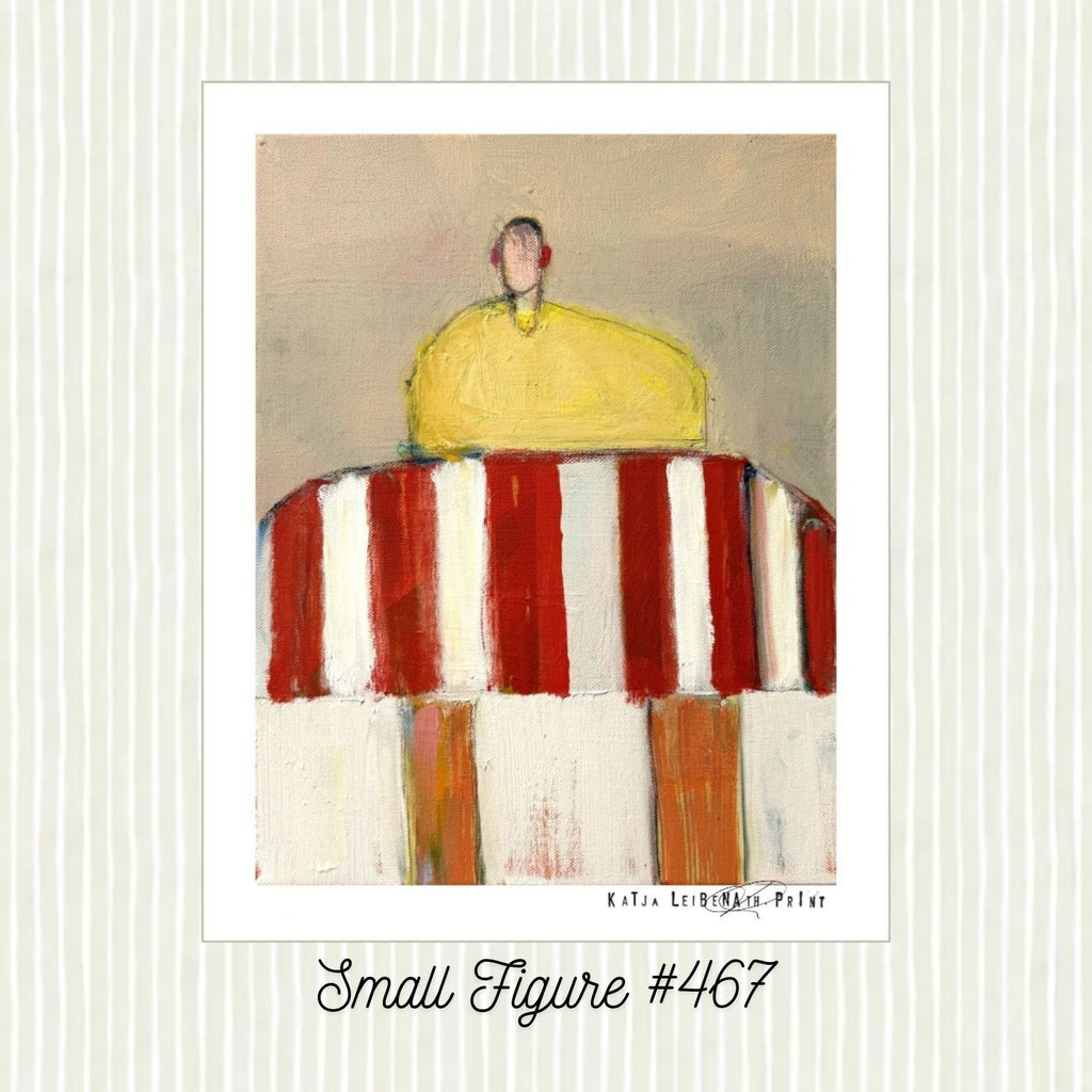 Small Figure #467, 14"x11" PRINT
