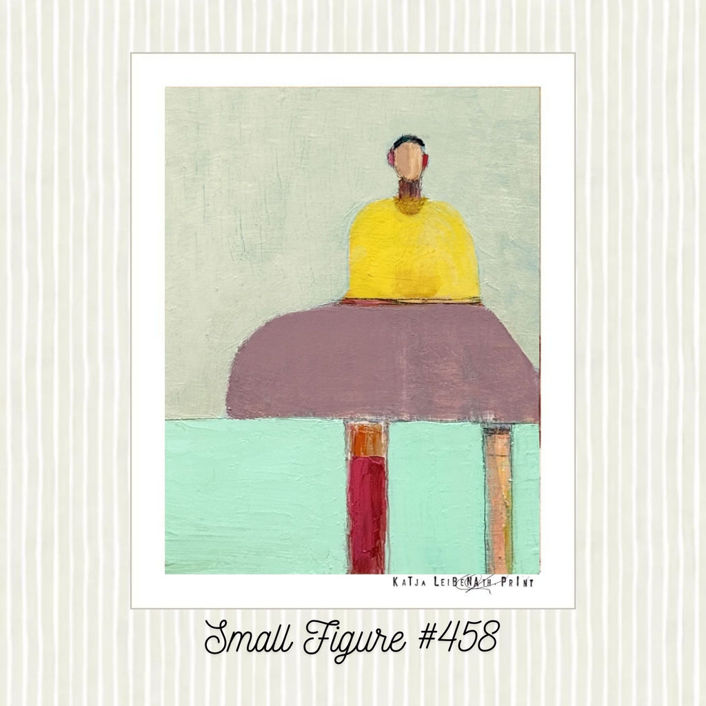 Small Figure #458, 10"x08" PRINT
